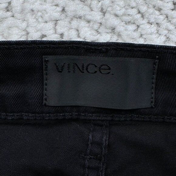Vince Black Skinny Ankle Zip Pants - Picture 5 of 13